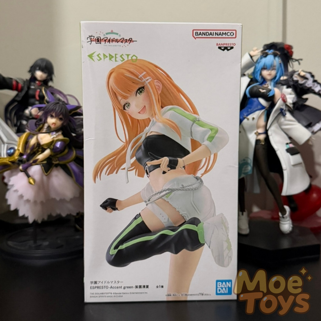 BANPRESTO Espresto Figure - Shiun Sumika - Accent Green - Gakuen iDOLM@STER