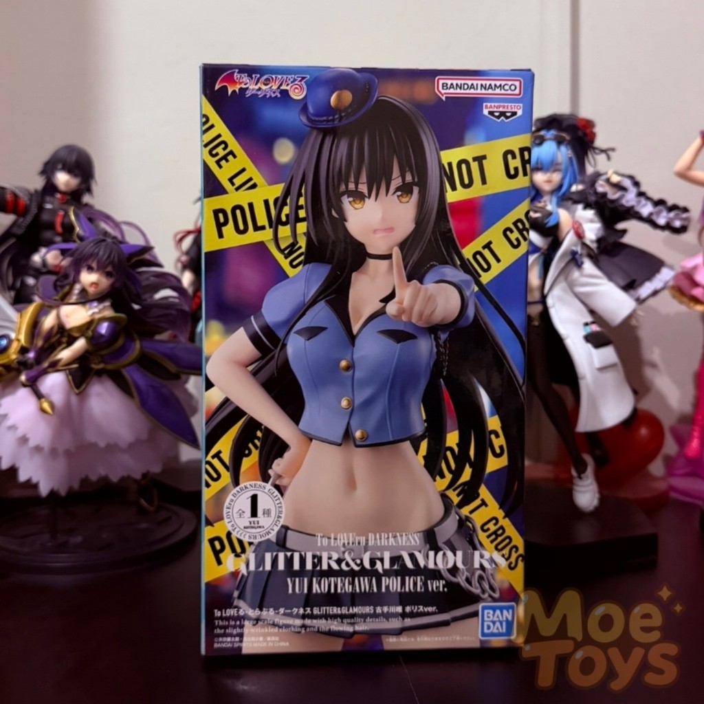 BANPRESTO Glitter & Glamours Figure - Yui Kotegawa - Police Version - To LOVEru Darkness