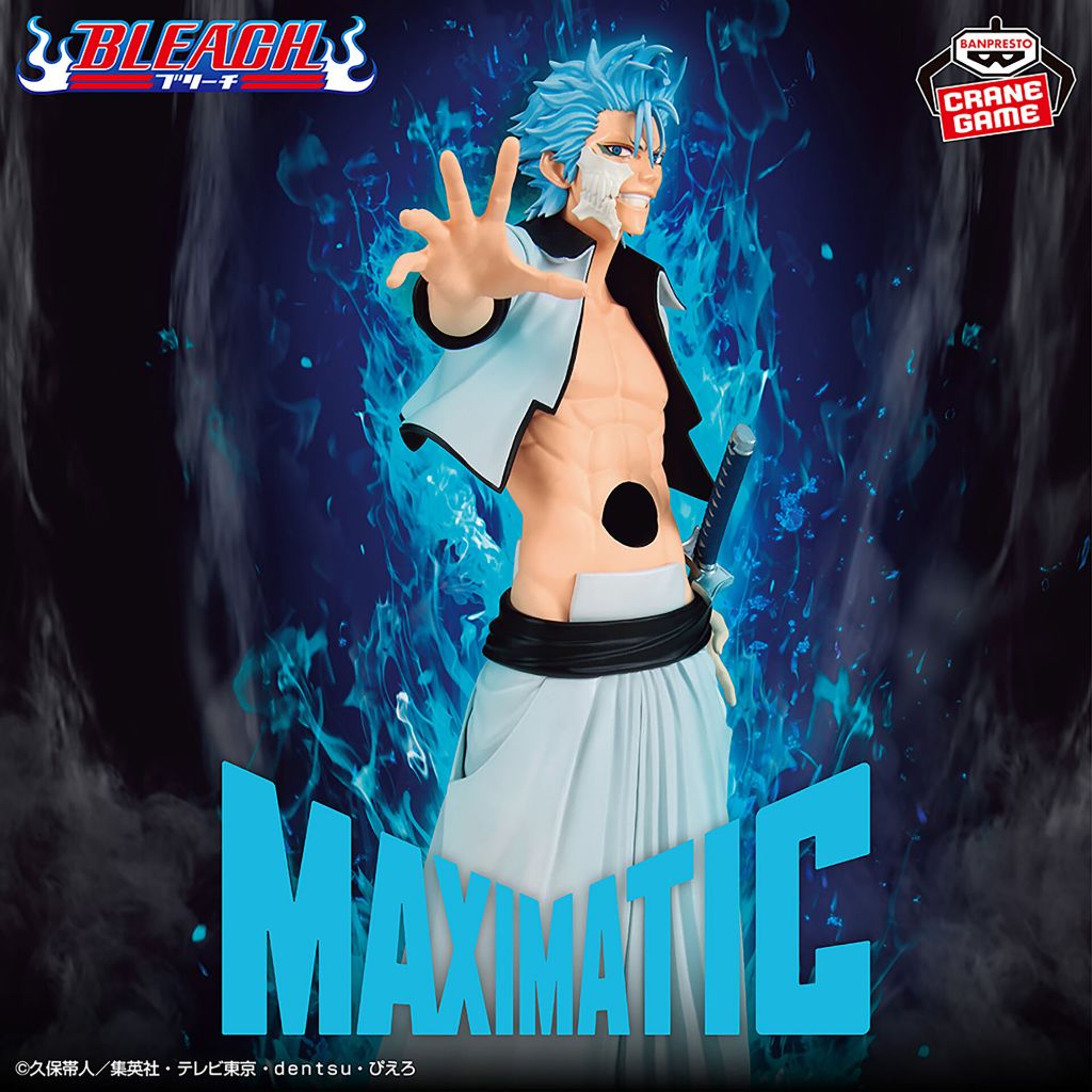BANPRESTO Maximatic Figure - Grimmjow Jaegerjaques - Bleach thumbnail 2