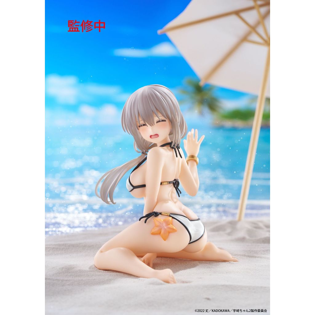 Taito Desktop Cute Figure - Tsuki Uzaki - Swimsuit / Mizugi - Uzaki-chan wa Asobitai thumbnail 2